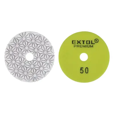 Extol Premium 8803090 kotouč diamantový leštící na obklady, O100mm, P50, suchý zip