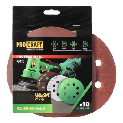 Procraft KD180.60 brusný papír 10 ks