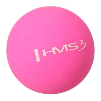 Masážní míč HMS BLC01 růžový - Lacrosse Ball