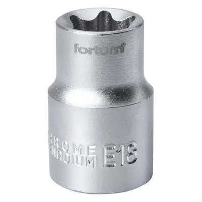 Fortum 4700703 hlavice nástrčná vnitřní TORX 1/2", E 18, L 38mm