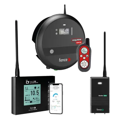 Fencee Set elektrického ohradníku Chytrá Farma - RF zdroj 15 J, ovladač - WiFi Gateway - Monitor