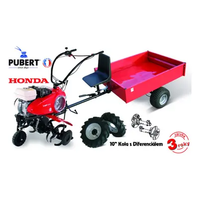 PUBERT SET7 kultivátor s vozíkem QJN H