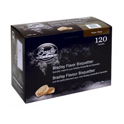 Pecan-Ořech 120 ks - Brikety udící Bradley Smoker