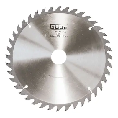 GÜDE 55075 Pilový kotouč SK 210 x 30 mm,40 z