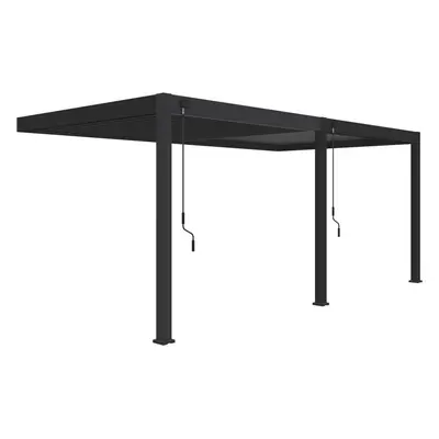 Rojaplast bioklimatická pergola INTRO PLUS 6x3 m, hliník - do stěny