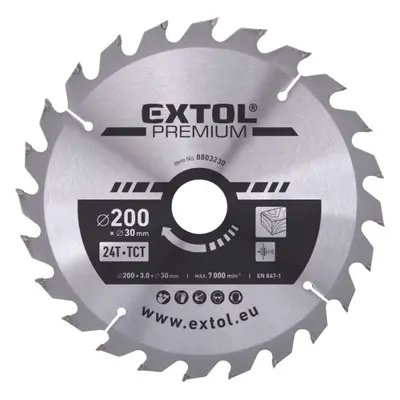 Extol Premium 8803230 kotouč pilový s SK plátky 200x2,2x30 mm, 36T