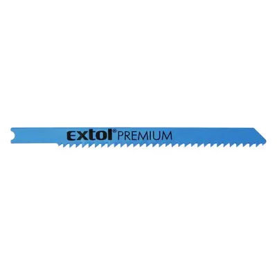 Extol Premium 8805703 plátky do přímočaré pily 5ks, 75x2,5mm, Bi-metal