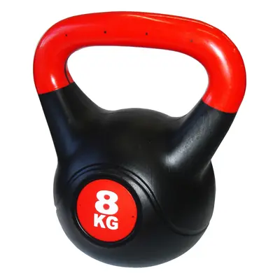 KUBIsport 05-CWKBC8K Činka kettlebell s cementovou náplní - 8 kg