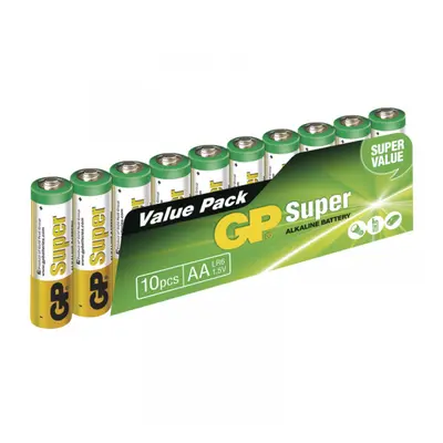 GP Batteries Alkalická baterie GP 1,5V AA 10 ks