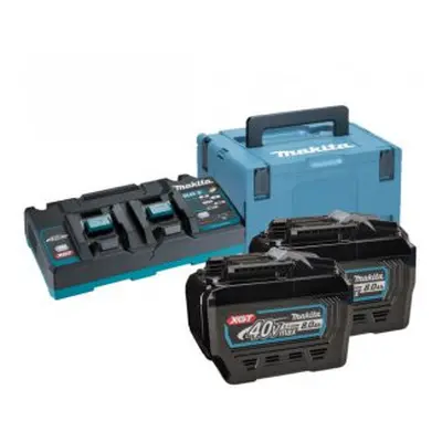 Makita 191Y97-1 sada Li-ion XGT 40V 2ksBL4080F+1ksDvojnabíječkaDC40RB+1ksMakpac