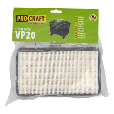 Procraft FHVP20 filtr HEPA pro aku vysavač