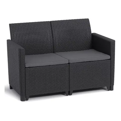 Keter MARIE 2 SEATERS SOFA - grafit