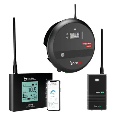 Fencee Set elektrického ohradníku Chytrá Farma - RF zdroj 12 J - WiFi Gateway - Monitor MX10 ZDA