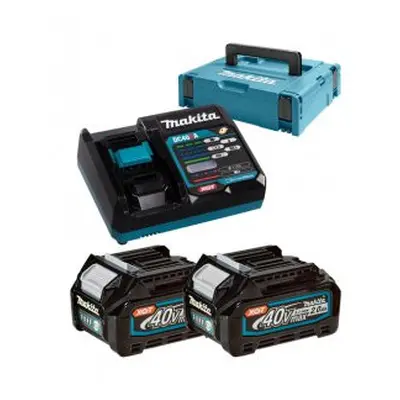 Makita 191V07-0 sada Li-ion XGT 40V 2ksBL4020+1ksDC40RA+1ksMakpac