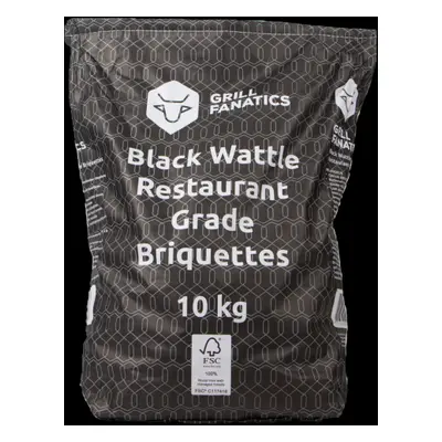 Black Wattle brikety FFC 100% 10kg Grill Fanatics