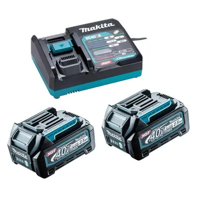 Makita 191J81-6 sada Li-ion XGT 40V 2xBL4025 + DC40RA