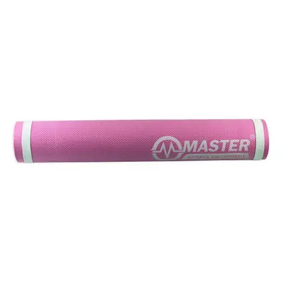 Podložka na cvičení MASTER Yoga EVA 4 mm - 173 x 60 cm - růžová