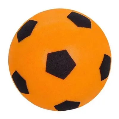 Míč MASTER Soft fotbal - 21 cm - oranžový