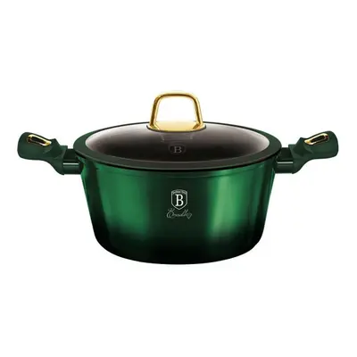 BERLINGERHAUS Kastrol s poklicí a titanovým povrchem 20 cm Emerald Collection BH-6057