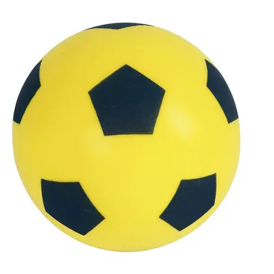 Míč MASTER Soft fotbal - 21 cm - žlutý