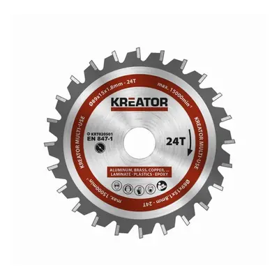 Kreator KRT020501 - Pilový kotouč univerzální 89mm, 24T