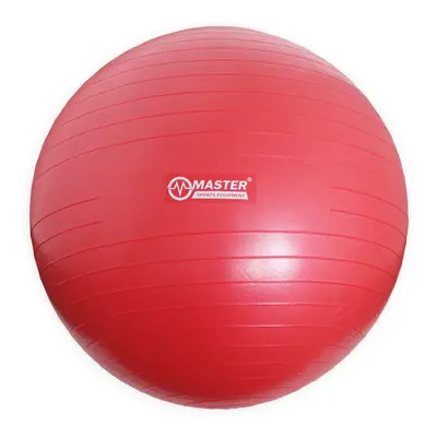 Gymnastický míč MASTER Super Ball průměr 75 cm - červený