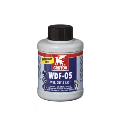 Griffon WDF05, PVC lepidlo 250 ml se štětcem pro flexi hadice