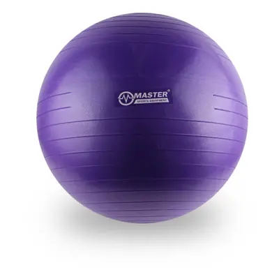 Gymnastický míč MASTER Super Ball průměr 55 cm - fialový