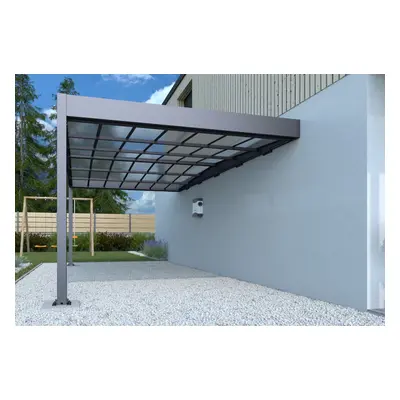 Kovový přístřešek / carport TRIGANO JARDIN LIBECCIO WALL