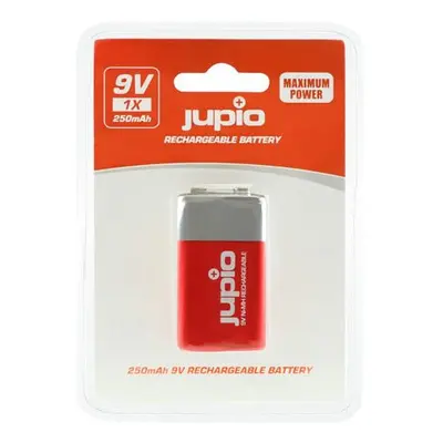 Baterie Jupio 9V 250mAh 1ks, dobíjecí