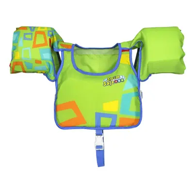 Plavecká vesta BESTWAY Aquastar Swim Pal 32174 - zelená