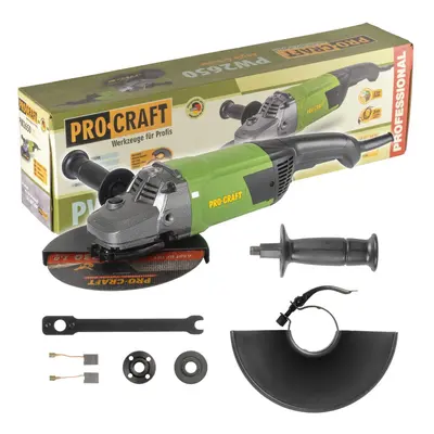 Procraft PW2650 Úhlová bruska 230mm