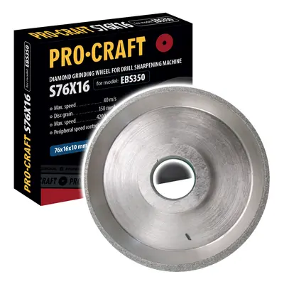 Procraft S76X16 brusný kotouč pro víceúčelovou ostřičku EBS350