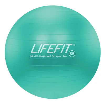 Gymnastický míč LIFEFIT ANTI-BURST 85 cm, tyrkysový