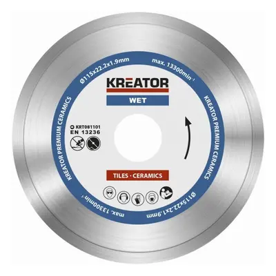 Kreator KRT081101 - Diamantový kotouč celoobvodový 115mm PREMIUM