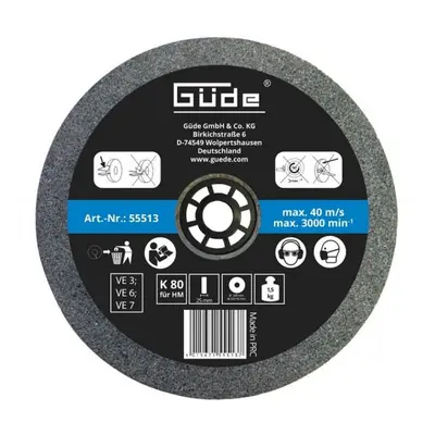 GÜDE 55513 Brusný kotouč 200 mm/K80