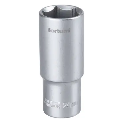 Fortum 4700524 hlavice nástrčná prodloužená 1/2", 24mm, L 77mm