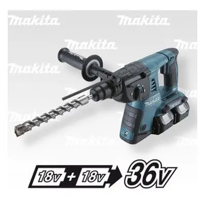 Makita DHR263PT2J aku kladivo Li-ion 2x18V/5,0Ah, systainer