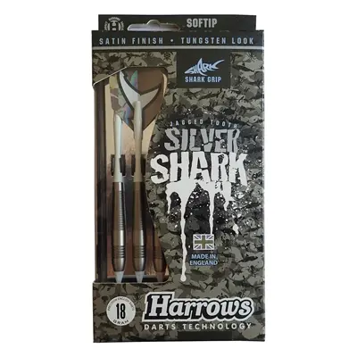 KUBIsport 05-T21K-18 Šipky HARROWS SOFT SILVER SHARK 18g