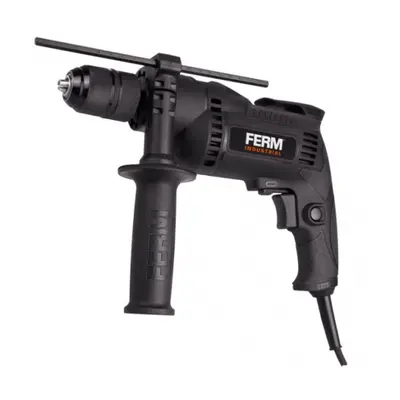 FERM PDM1049P_K - El. vrtačka s příklepem 710W - 13mm s rychloupínacím