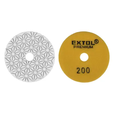 Extol Premium 8803094 kotouč diamantový leštící na obklady, O100mm, P200, suchý zip