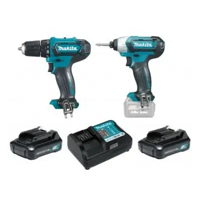 Makita CLX224X aku sada DF333DZ+TD110DZ + 2xaku + taška Li-ion 12V CXT