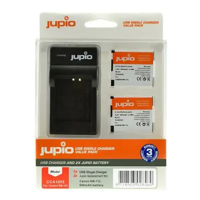 Set Jupio 2x NB-11L + USB Nabíječka