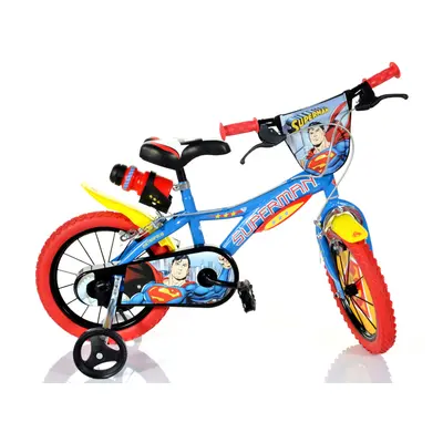 KUBIsport 05-CSK5163K/SM Dino bikes SUPERMAN 16" 2022 dětské kolo