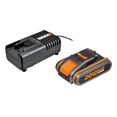 WORX Garden WA3601 - Akumulátor 20V, 2Ah + nabíječka 20V, 2A