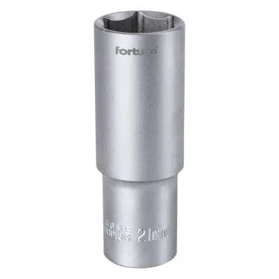 Fortum 4700521 hlavice nástrčná prodloužená 1/2", 21mm, L 77mm