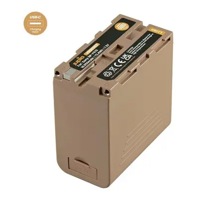 Baterie Jupio NP-F970 *ULTRA C* 10050mAh s USB-C vstupem pro nabíjení