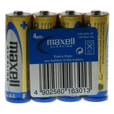 LR6 4S ALK 4x AA (R6) SHRINK MAXELL