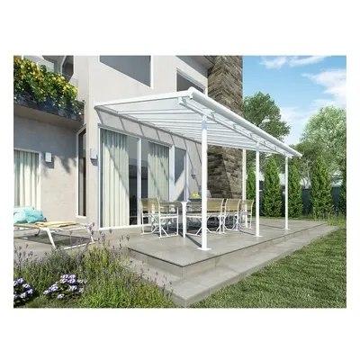 Sierra 4200 bílá 3 x 4,25 - hliníková (montovaná) pergola