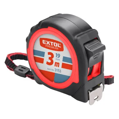 Extol Premium 3153 metr svinovací, 3m, š. pásku 19mm